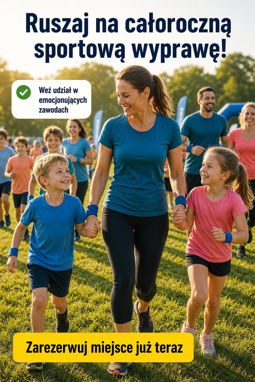 Przykładowa grafika AI — ruszaj na całoroczną sportową wyprawę